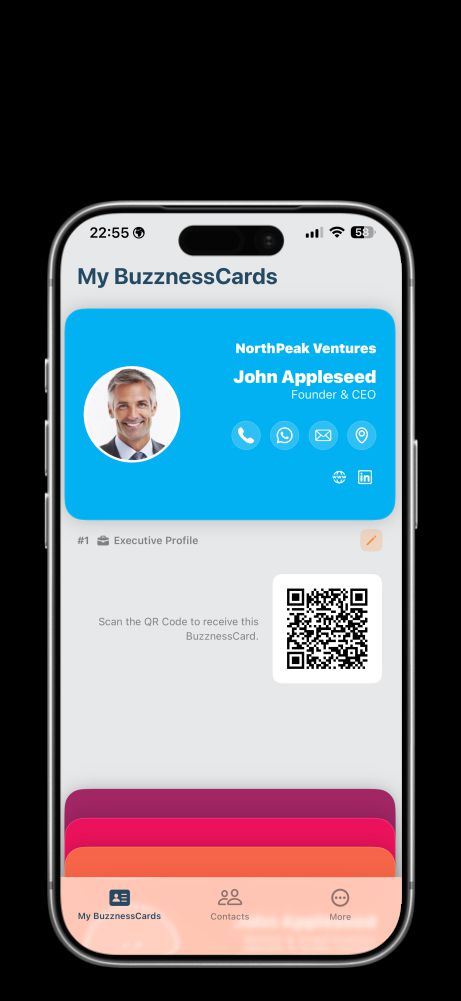 BuzznessCard app screenshot 1
